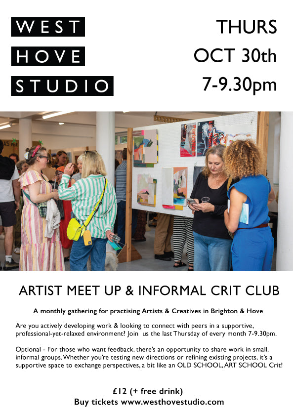 Artists Meet Up - 30th Oct, 7-9.30pm (+free drink)