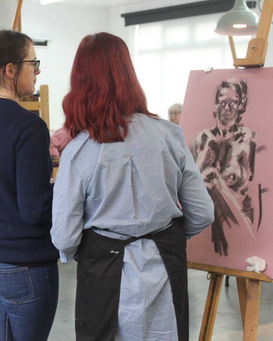 Life Drawing Afternoon Class with Debbie Hinks