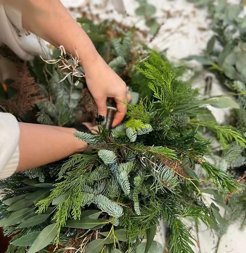 SUNDAY 7th DEC: 2-4.30pm - WREATH MAKING WORKSHOP AFTERNOON