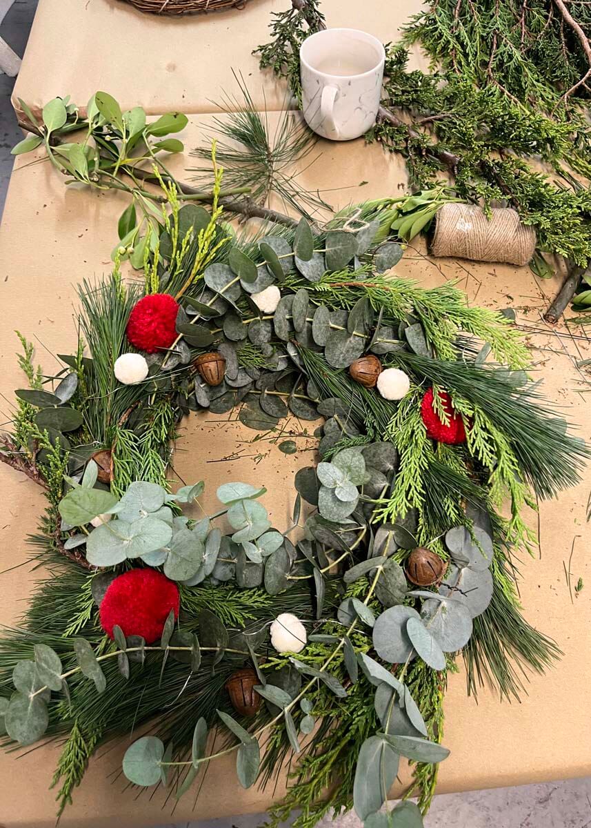 Christmas Wreath Making Workshops – Brighton & Hove