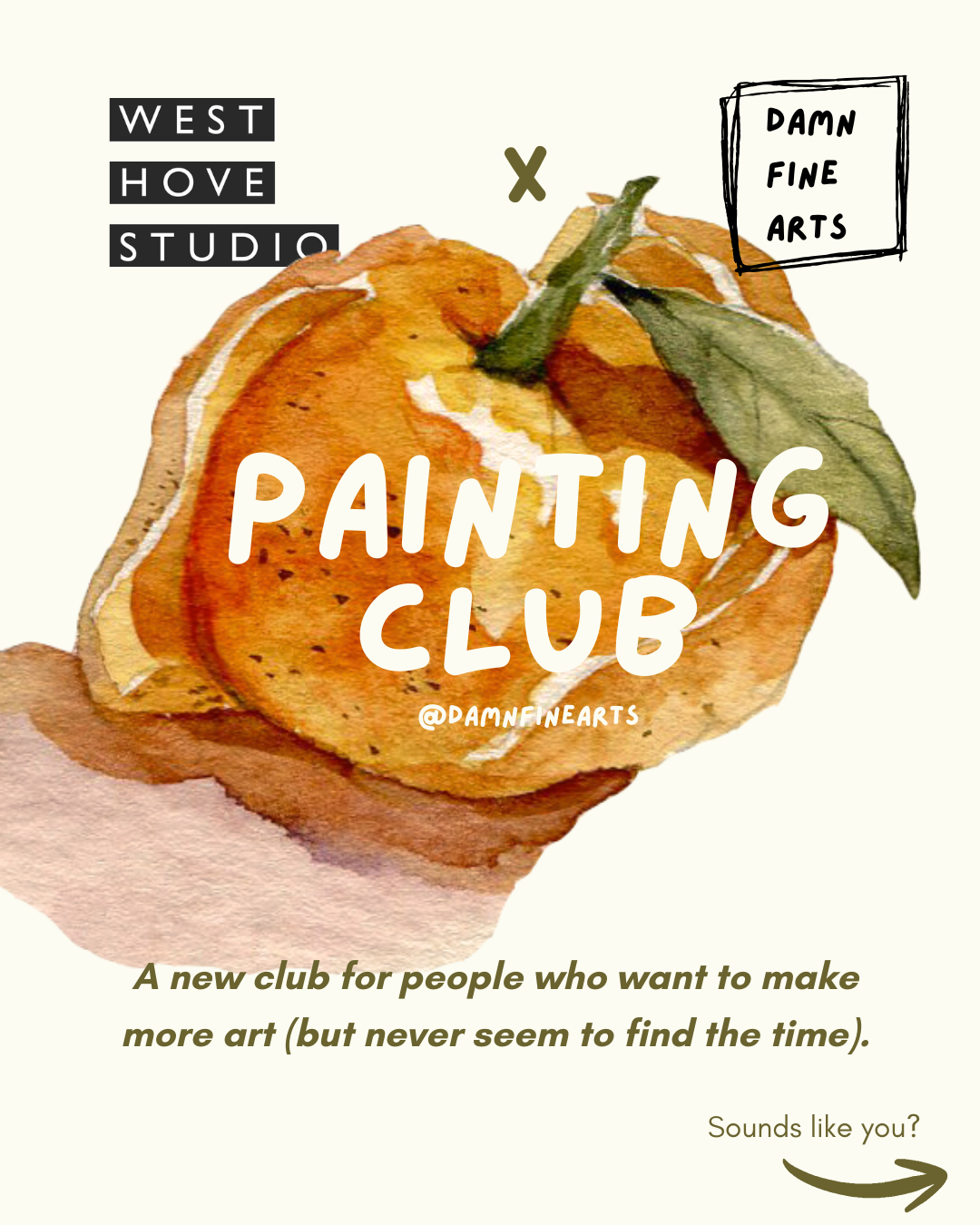 Weds 30th Sep 2026 - Painting Club with Rose Trigg