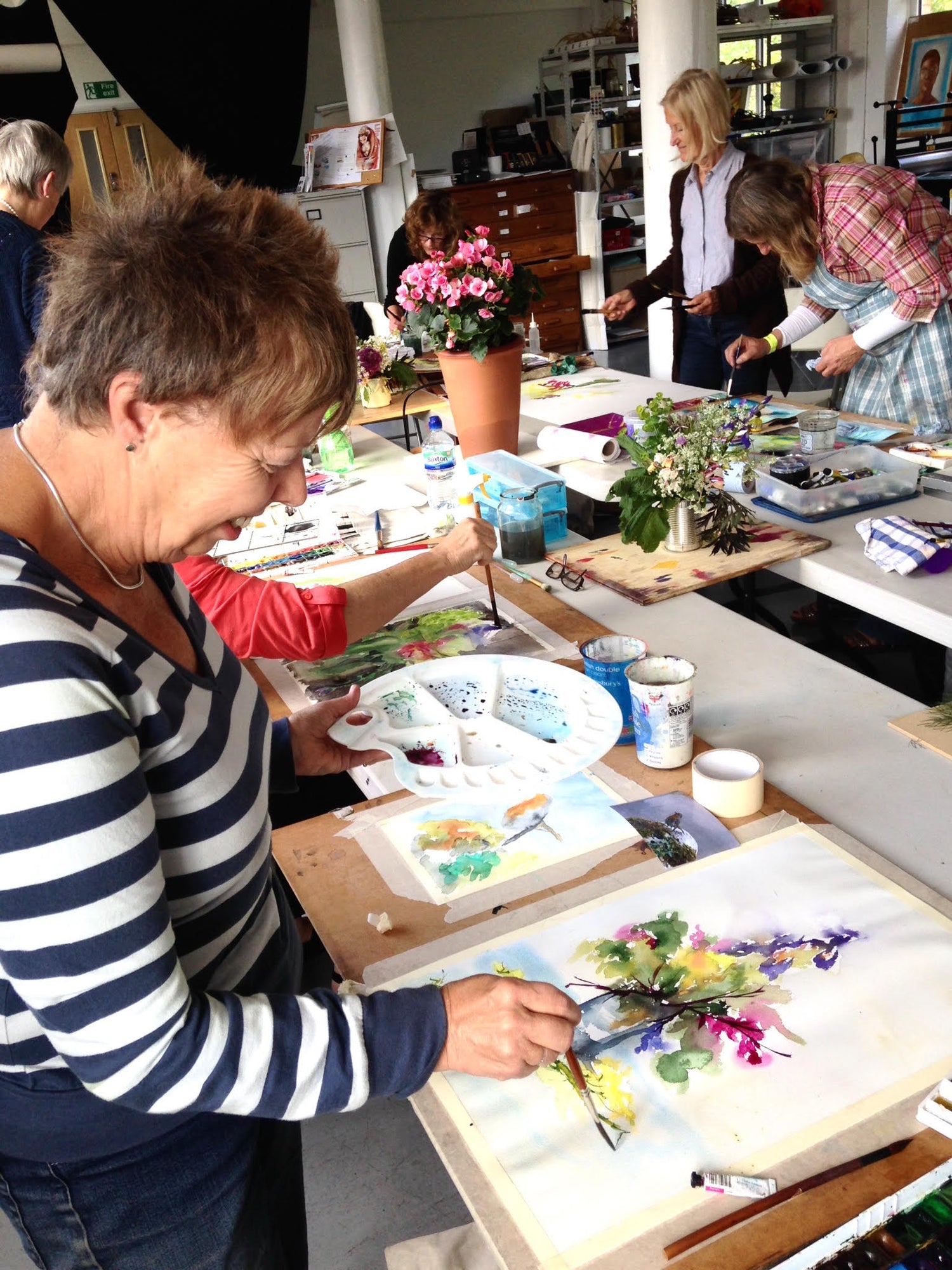 6 week watercolour course with Kate Osborne