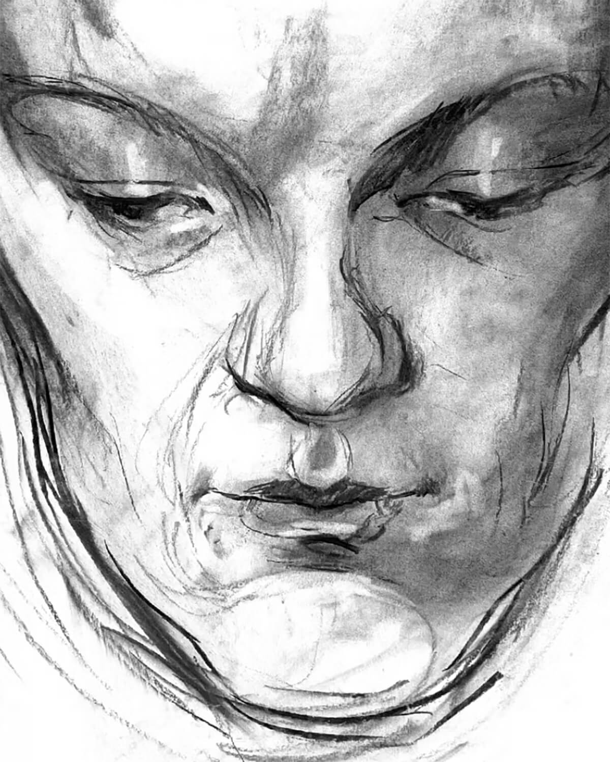 18th & 19th July 2026 - Large scale portrait drawing with Jake Spicer
