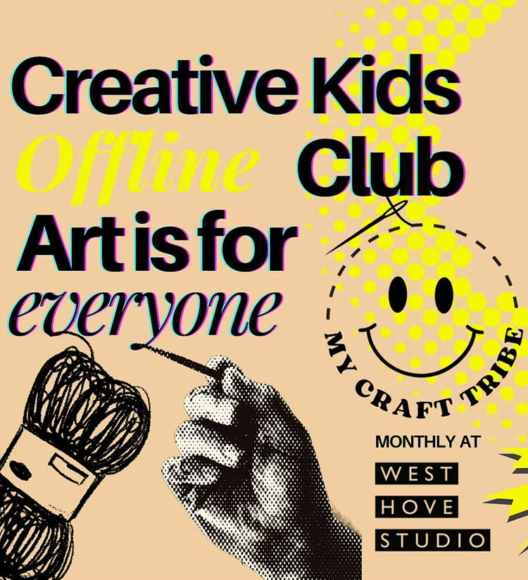 Monthly Sunday mornings - Creative Kids Club with My Craft Tribe