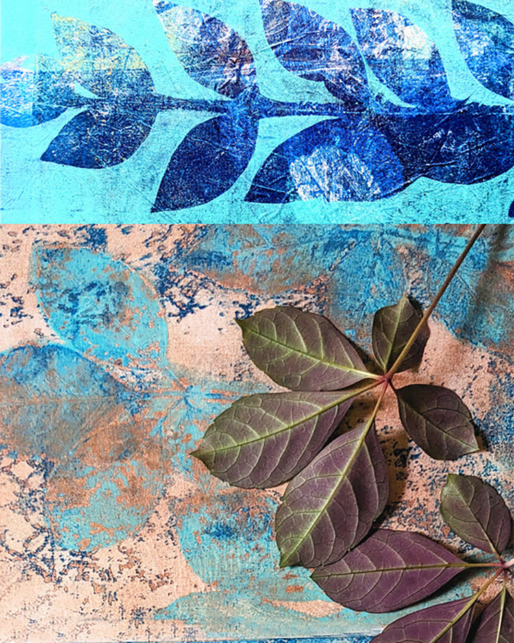 Sun 18th April 2027 - Botanical Gelli Printing with Kathryn Jones-Romain