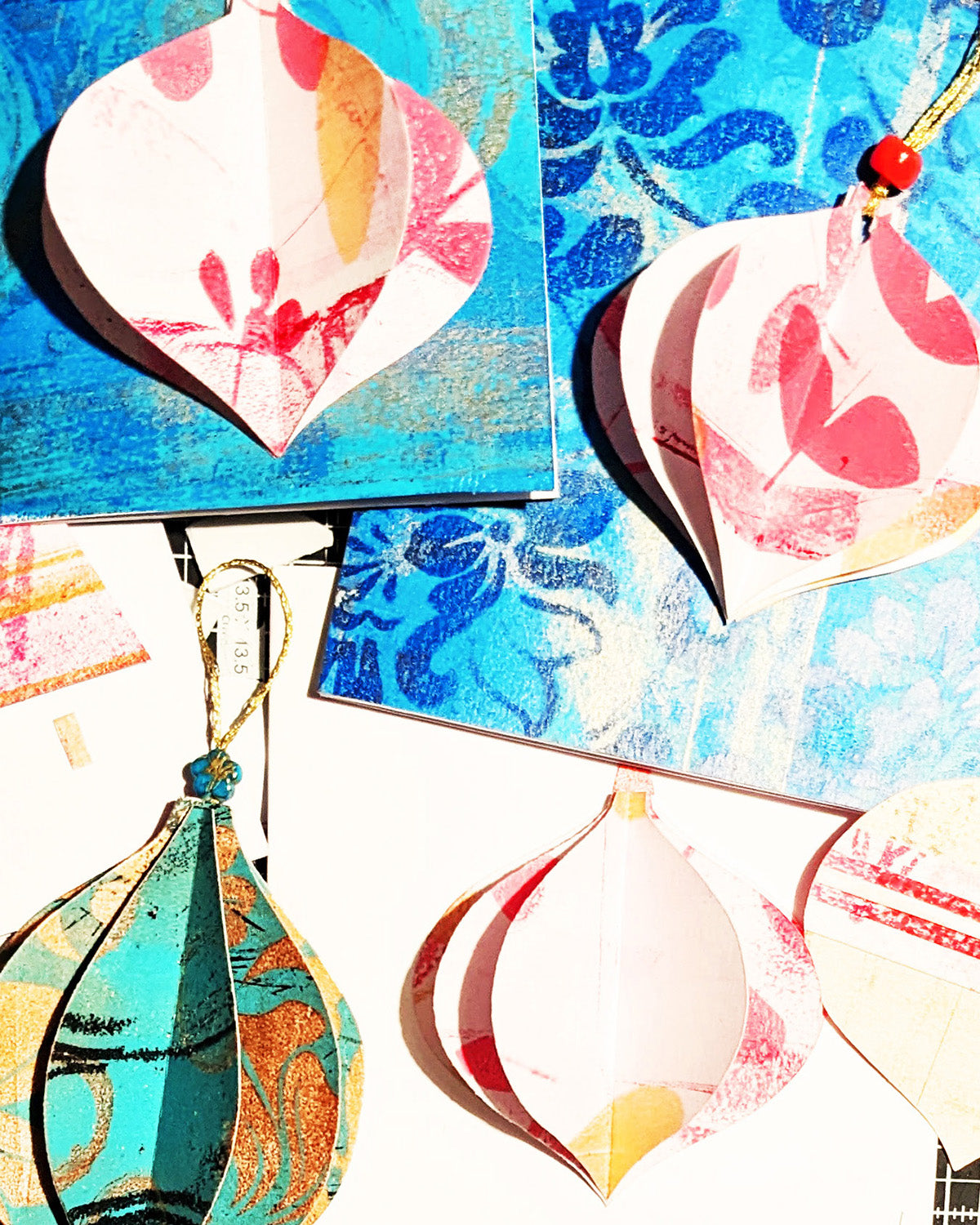 Sun 29th November 2026 - Gelli Printing for Xmas - Cards & Decs with Kathryn Jones-Romain