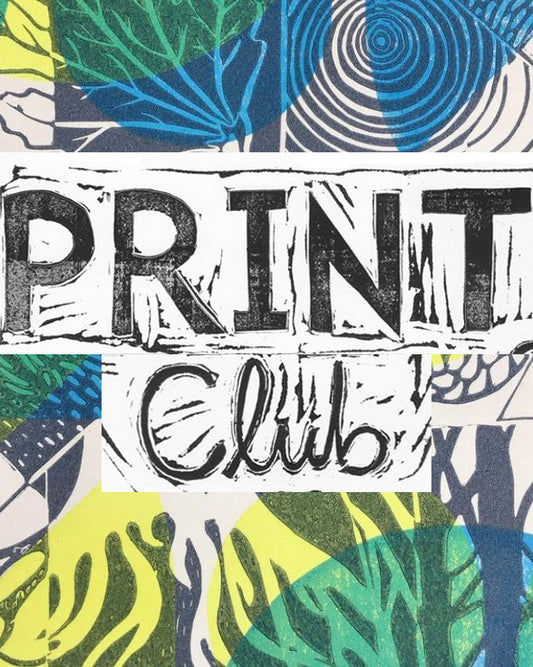 Print Club open access printmaking with Georgia Flowers at West Hove Studio, Hove